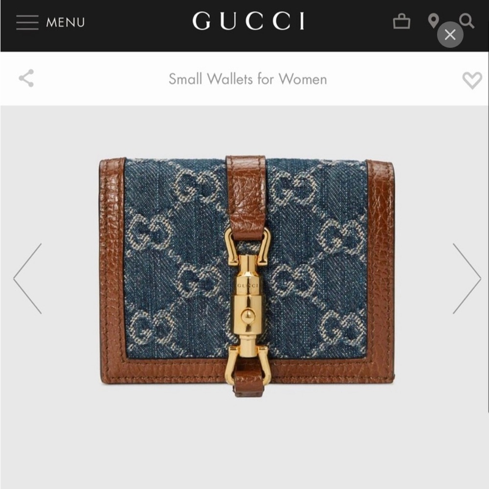 GUCCI Jackie 1961 card case wallet